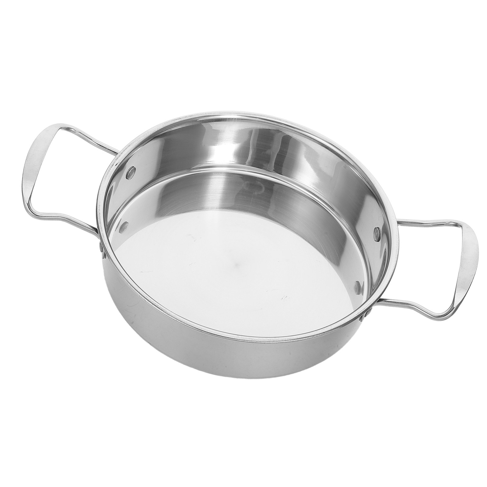 Paella Pan Steel - Padella per Paella in Acciaio Inox