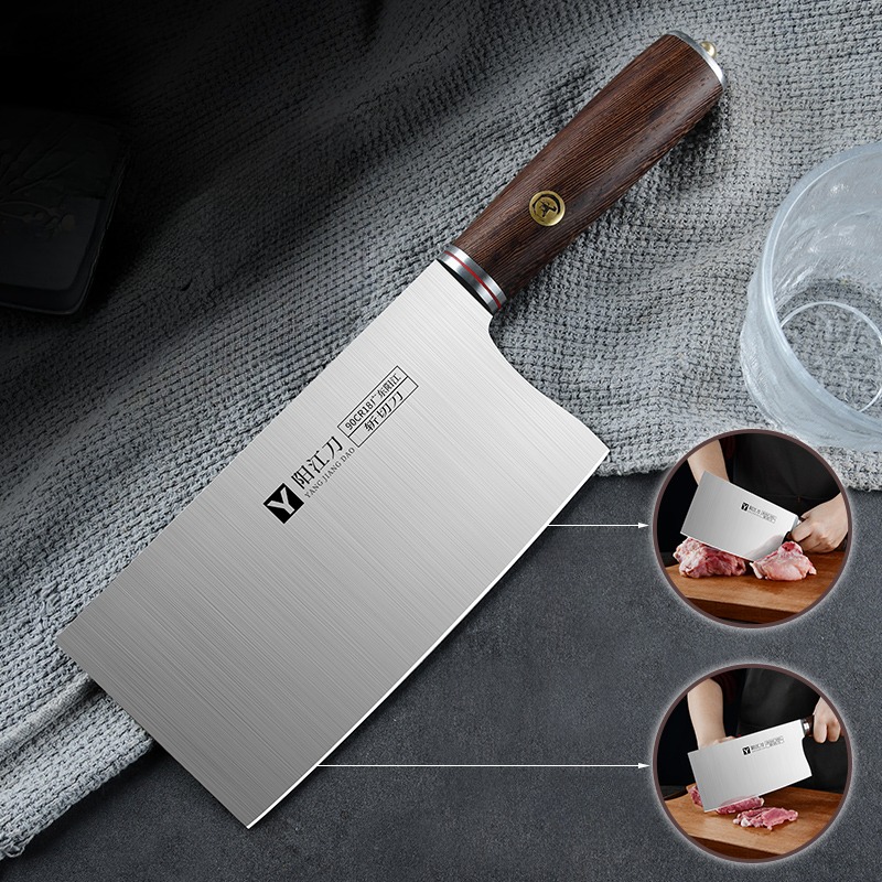 Wok Carbon Steel - Coltello da cucina cinese di fascia