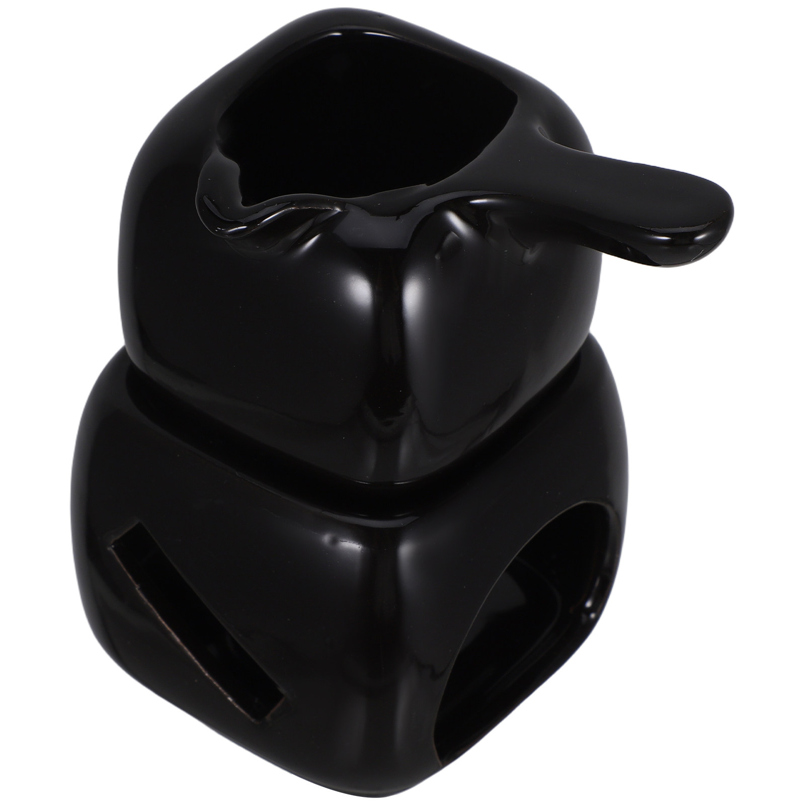 Fondue Pot Ceramic - Tazza Compatta in Ceramica per Sciogliere