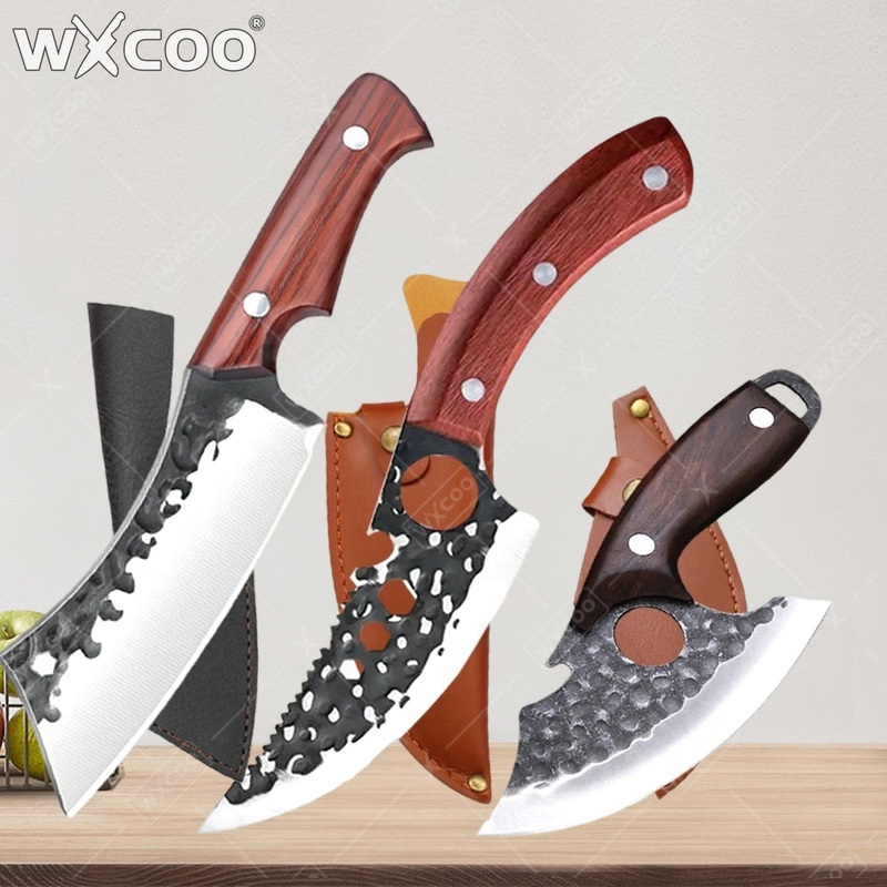 Wok Carbon Steel - WXCOO Coltelli da macellaio forgiati a