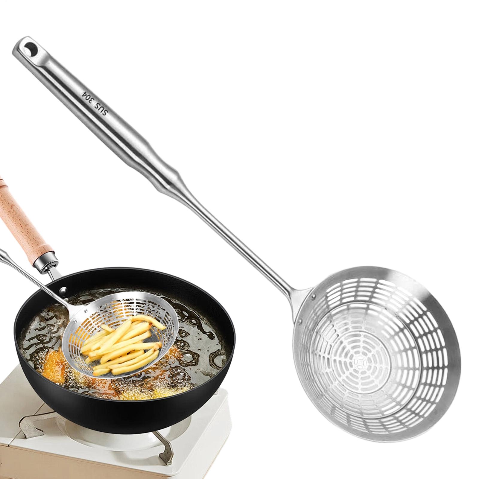 Home Cooking In French - Cucchiaio Scolapasta con Manico Lungo, Mestolo