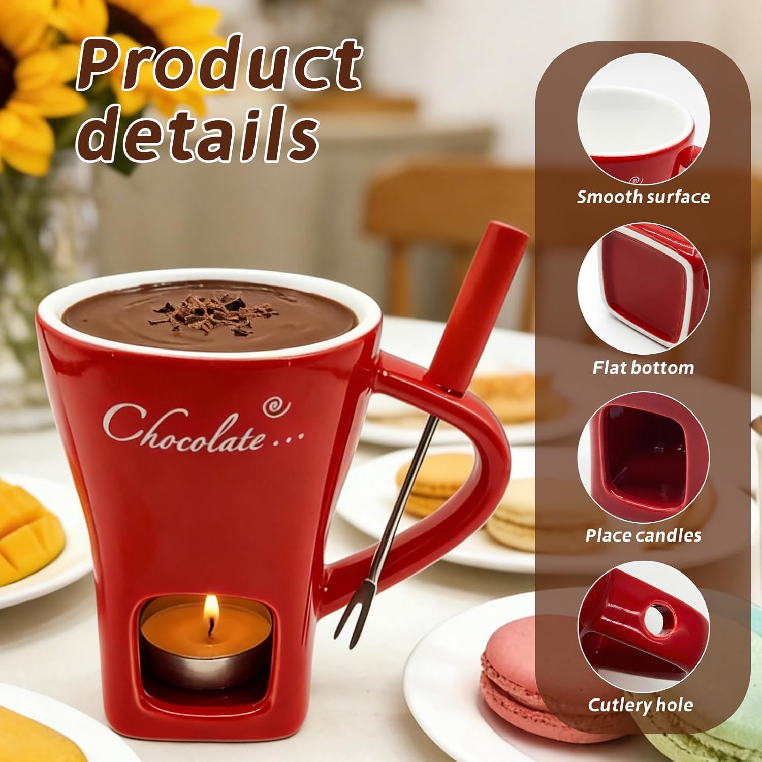 Tazza in Ceramica per Fonduta  - Fondue Pot Ceramic recensione e prezzo