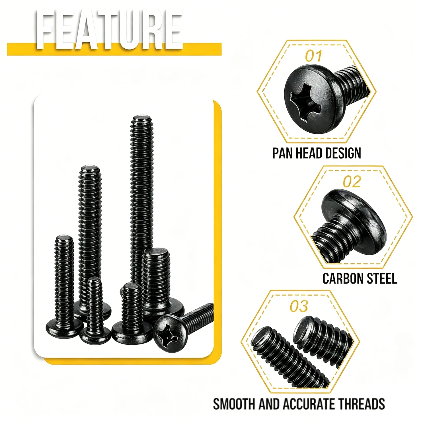 100-500 pezzi di viti a testa  - Paella Pan Steel recensione e prezzo