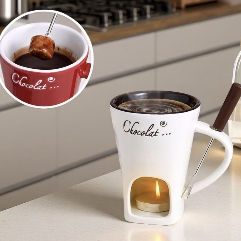Tazza per Fonduta al Cioccolat - Fondue Pot Ceramic recensione e prezzo