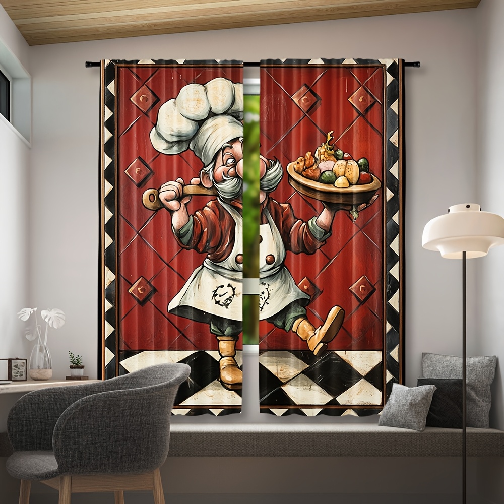Tende da cucina a tema chef, s - Home Cooking In French recensione e prezzo