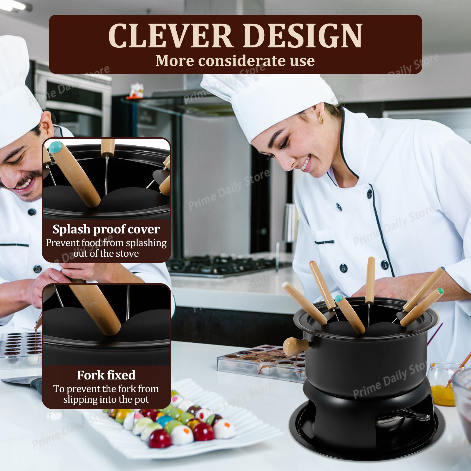 Pentola per Fonduta di Cioccol - Fondue Pot Ceramic recensione e prezzo