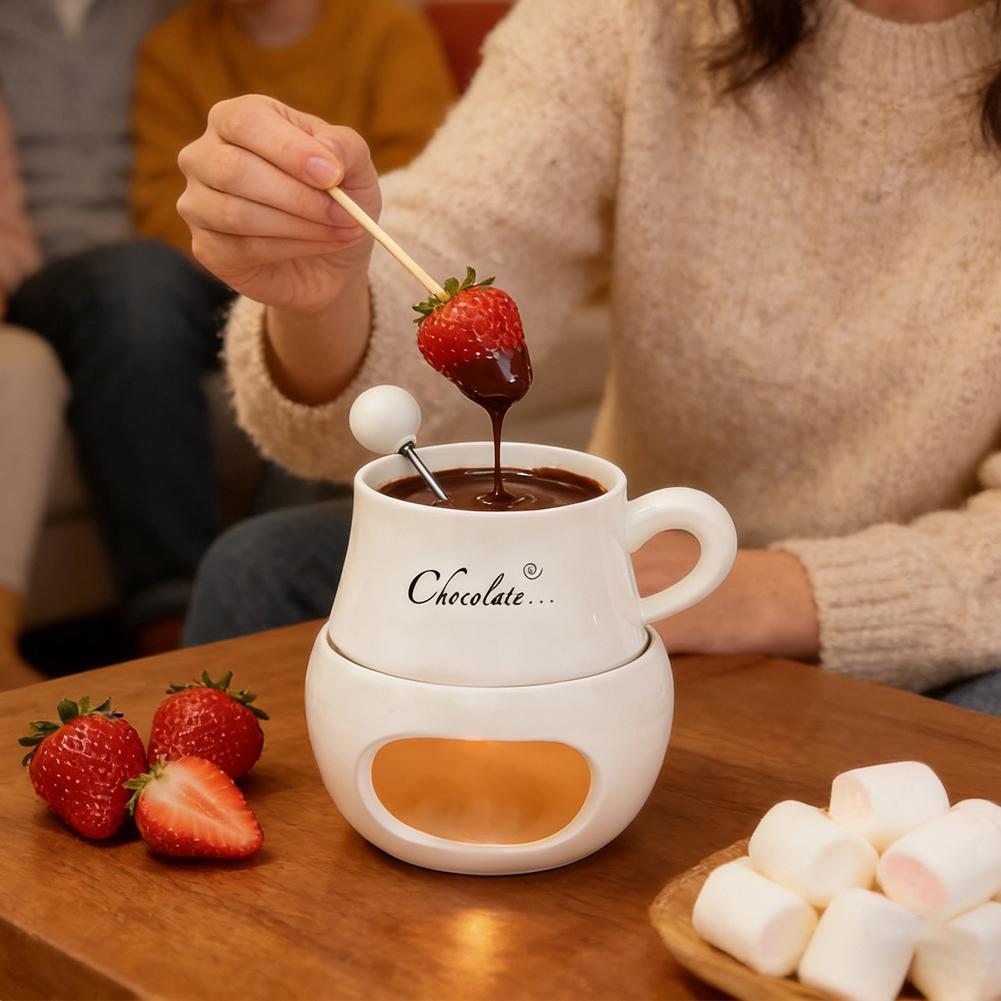 Tazza per fonduta al cioccolat - Fondue Pot Ceramic recensione e prezzo