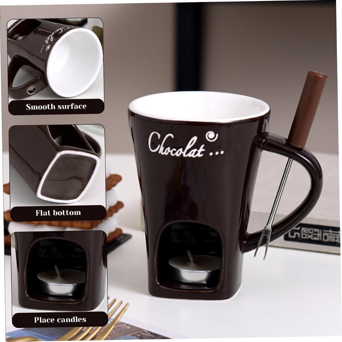 Tazza Multifunzione in Ceramic - Fondue Pot Ceramic recensione e prezzo