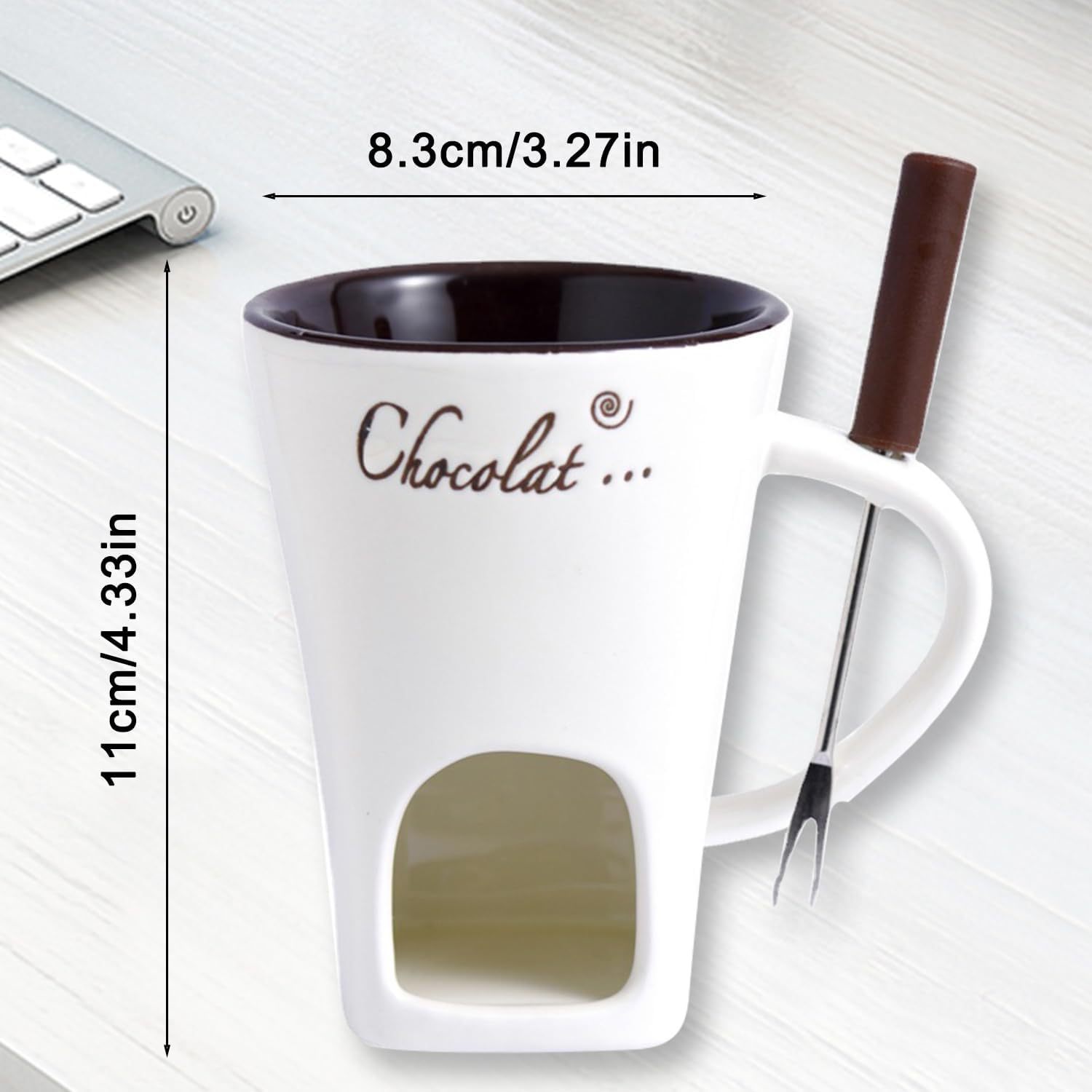 Tazza per Fonduta al Cioccolat - Fondue Pot Ceramic recensione e prezzo